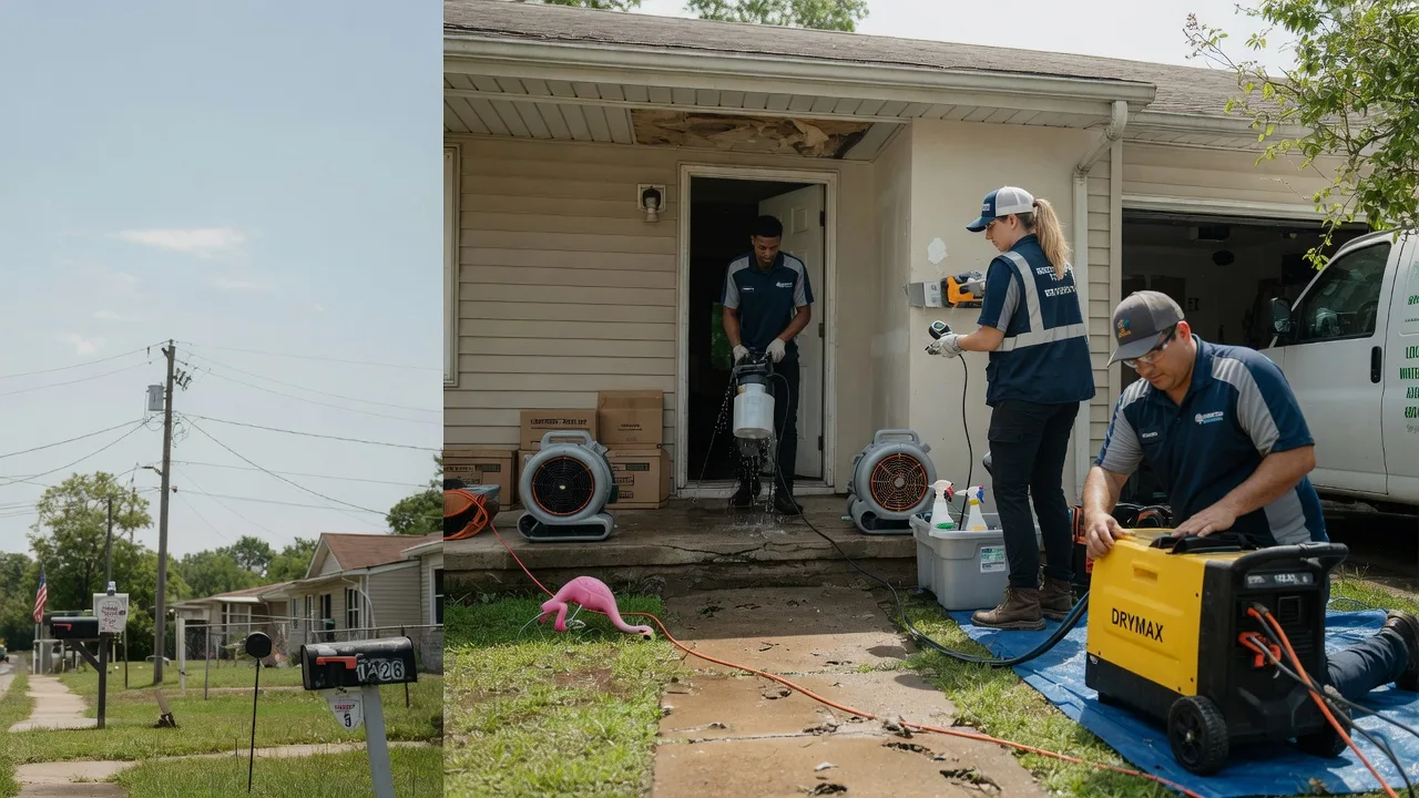 Storm Damage Water Removal in Hillsboro, TN near me